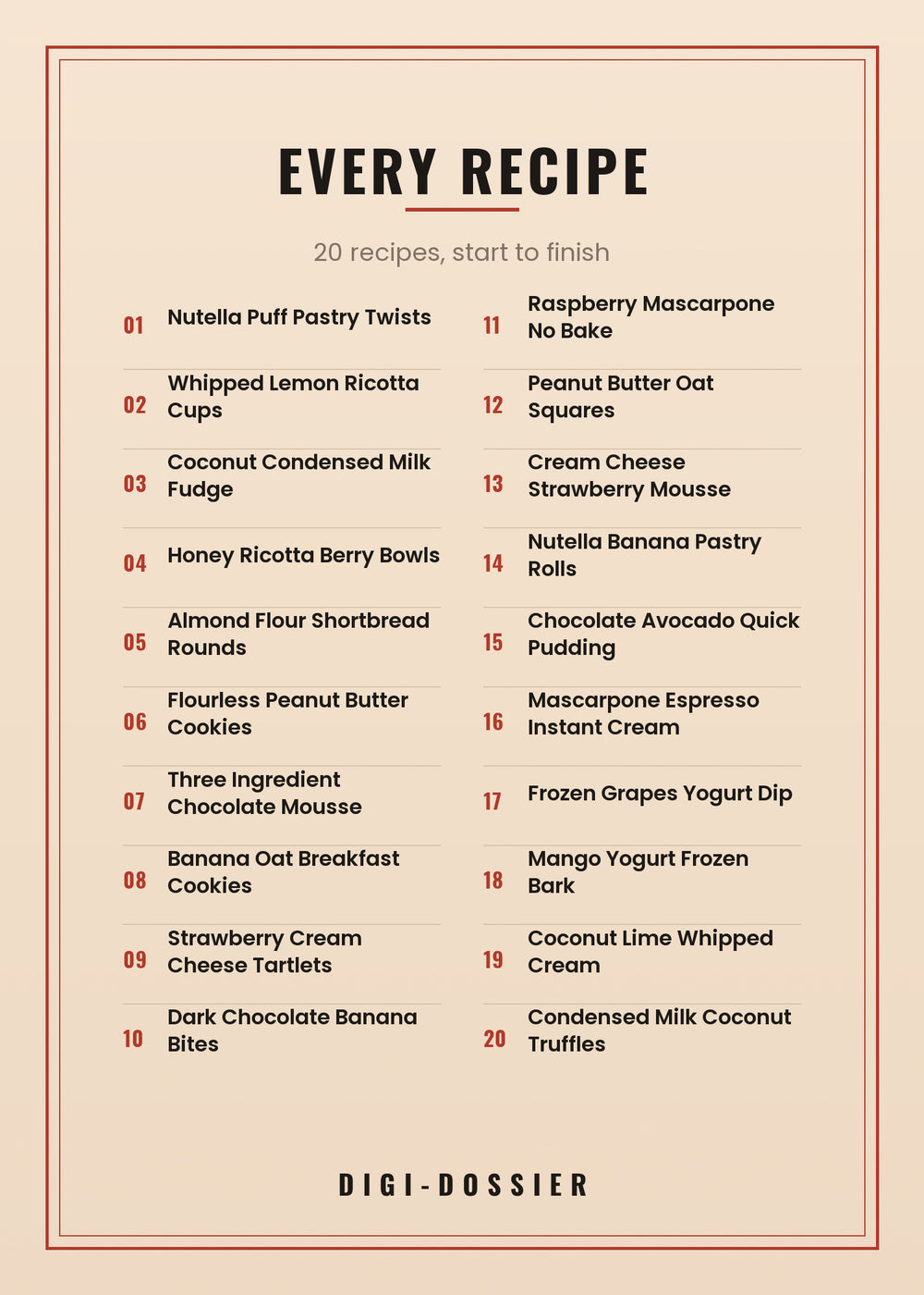 Every recipe in this cookbook