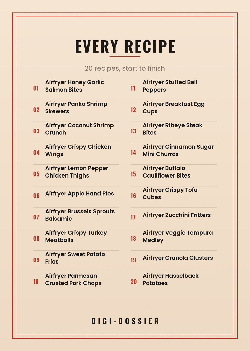 Every recipe in this cookbook