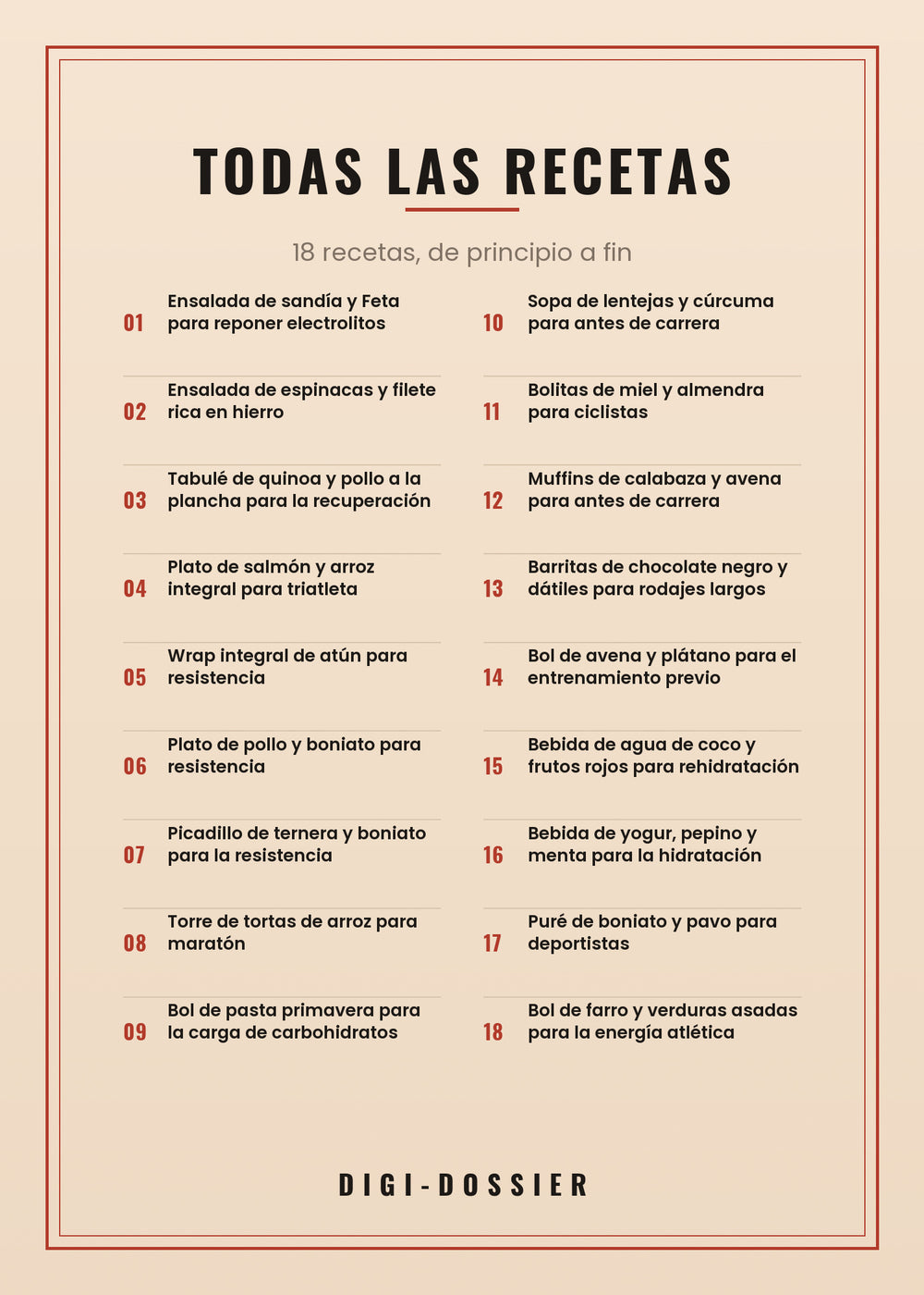 Todas las recetas de este libro