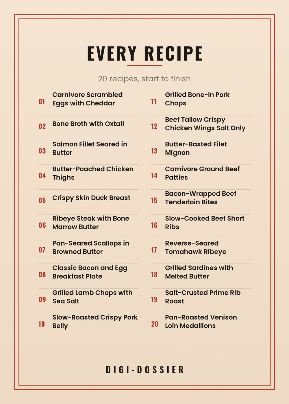 Every recipe in this cookbook
