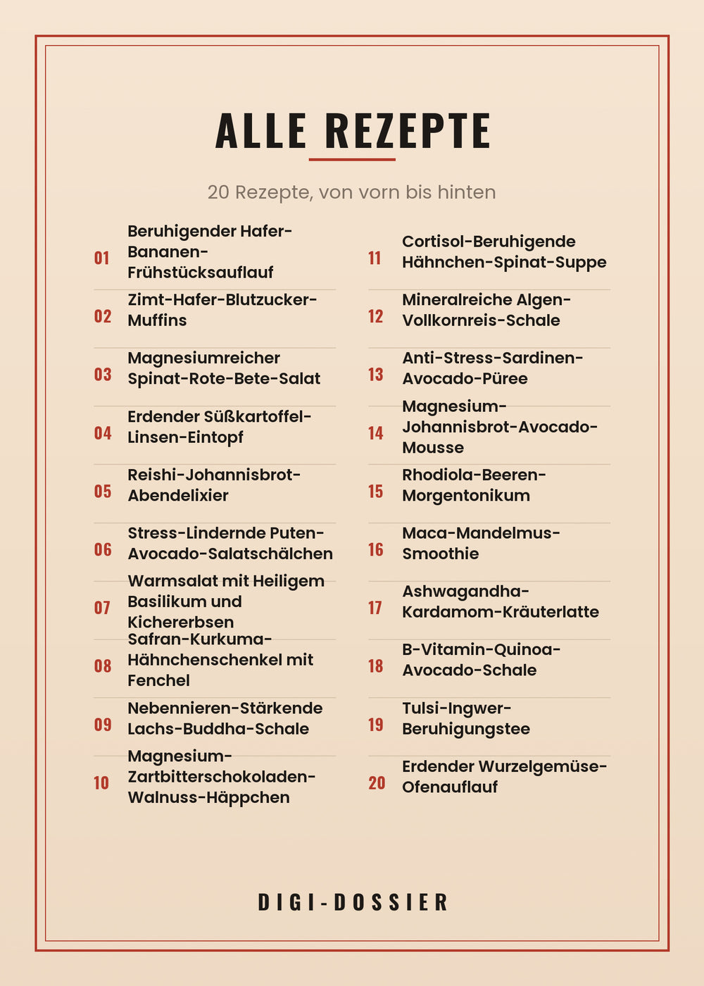 Alle Rezepte in diesem Kochbuch