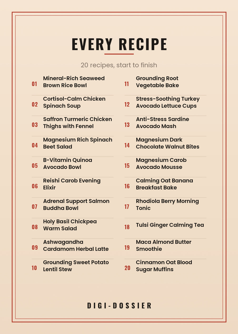 Every recipe in this cookbook