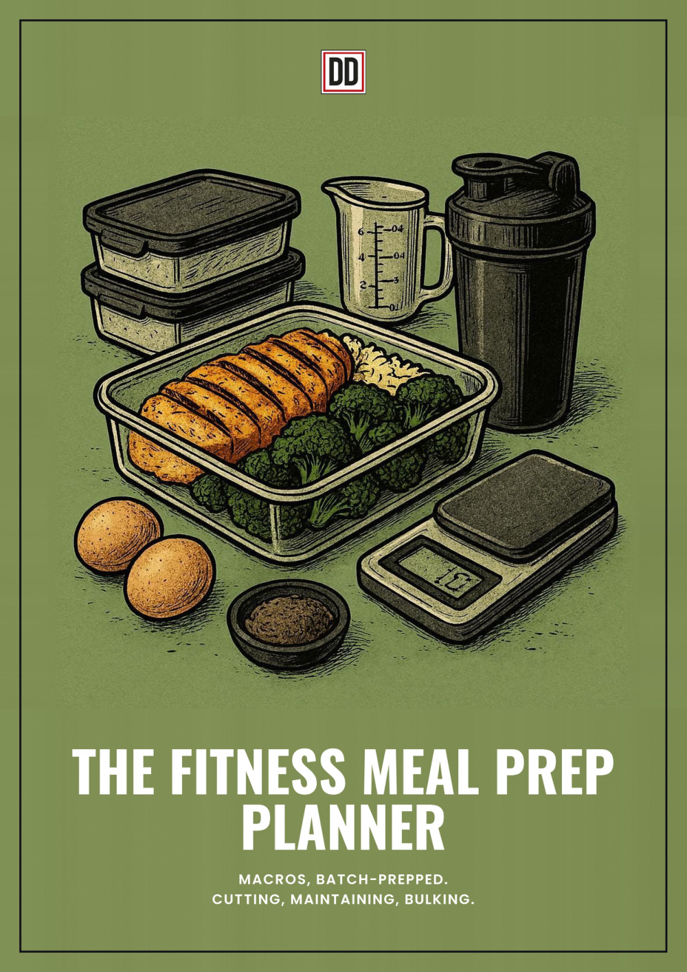 The Fitness Meal Prep Planner