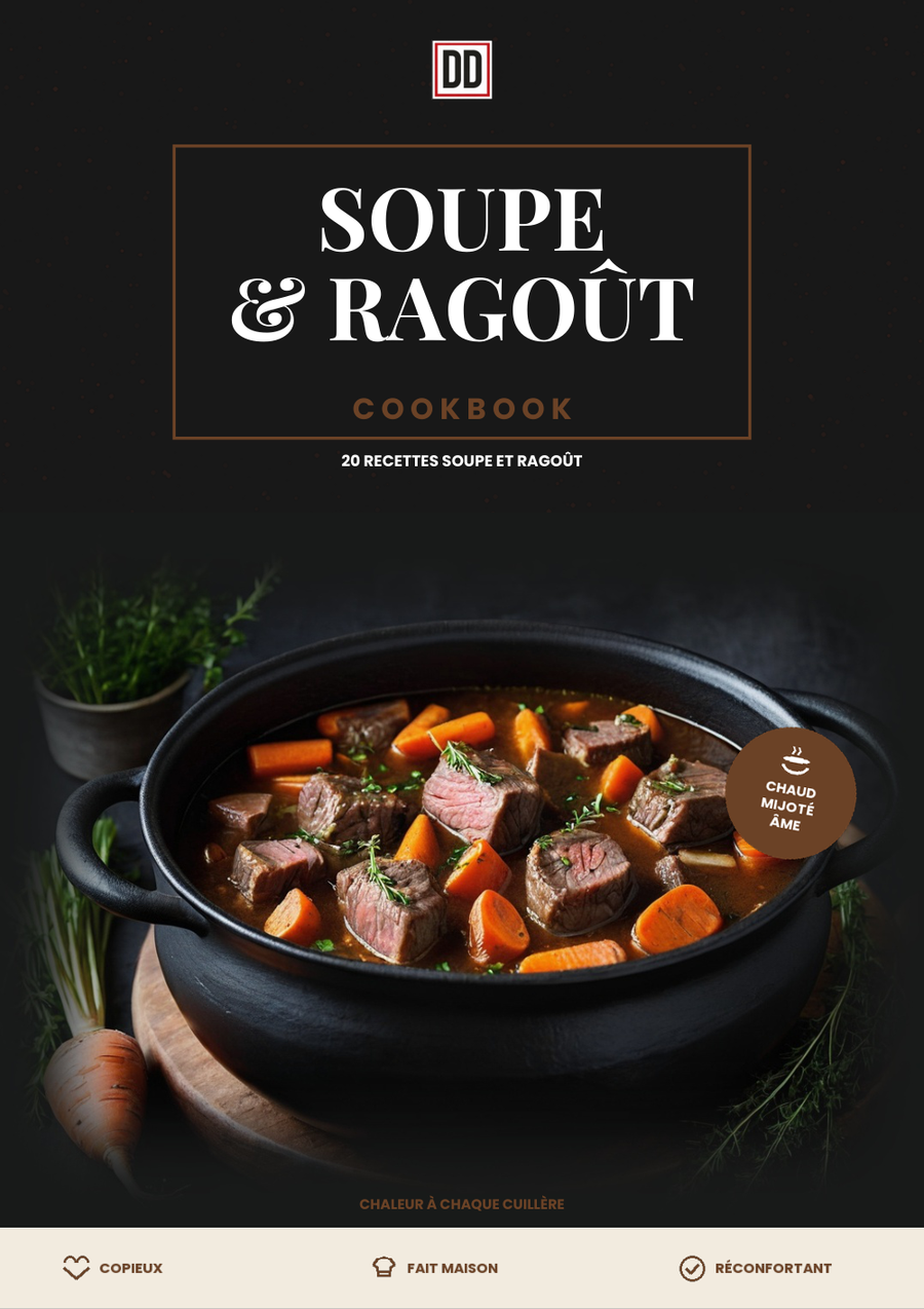 Livre de Cuisine des Soupes et Ragoûts