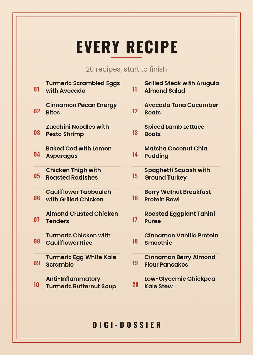 Every recipe in this cookbook
