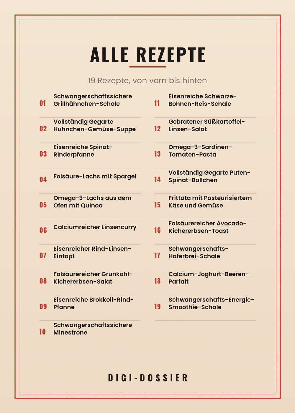 Alle Rezepte in diesem Kochbuch