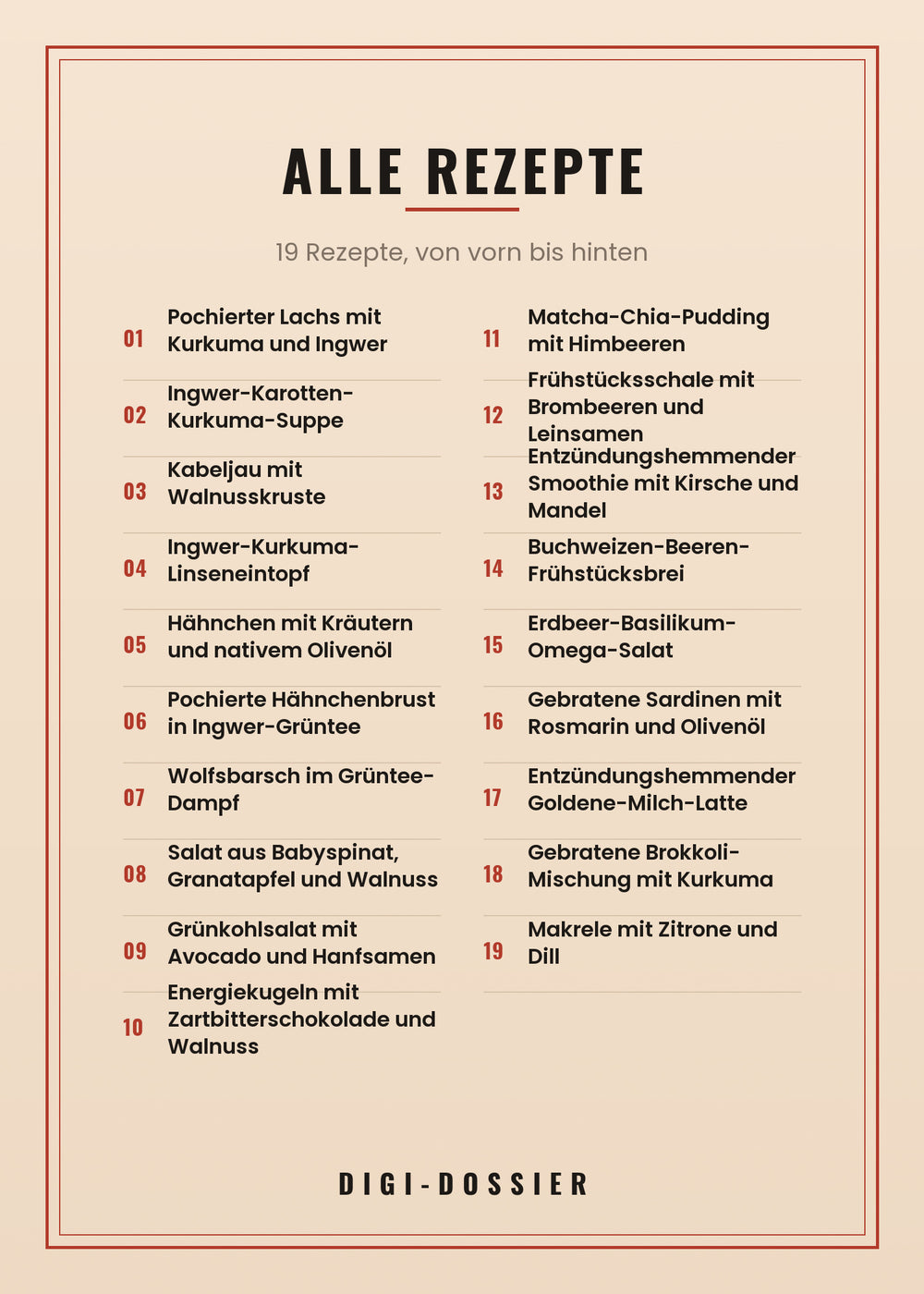 Alle Rezepte in diesem Kochbuch