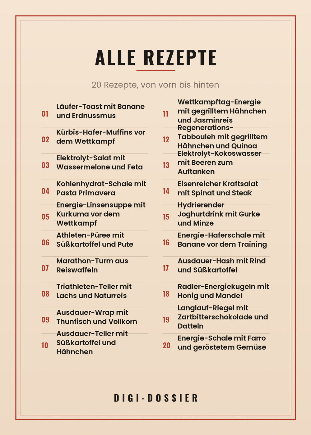 Alle Rezepte in diesem Kochbuch