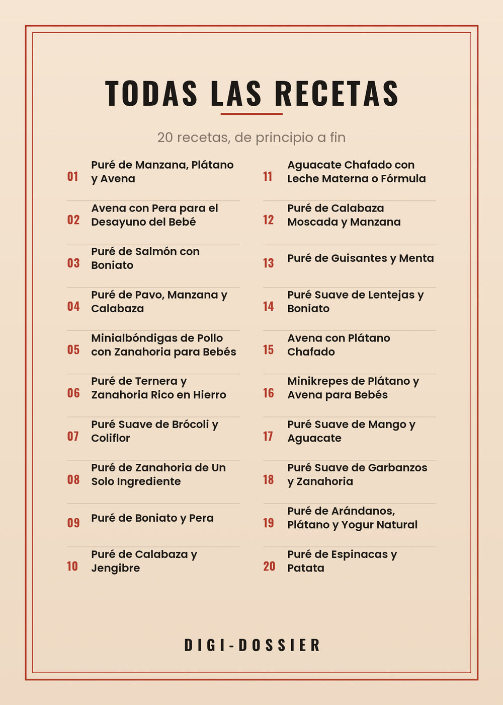 Todas las recetas de este libro