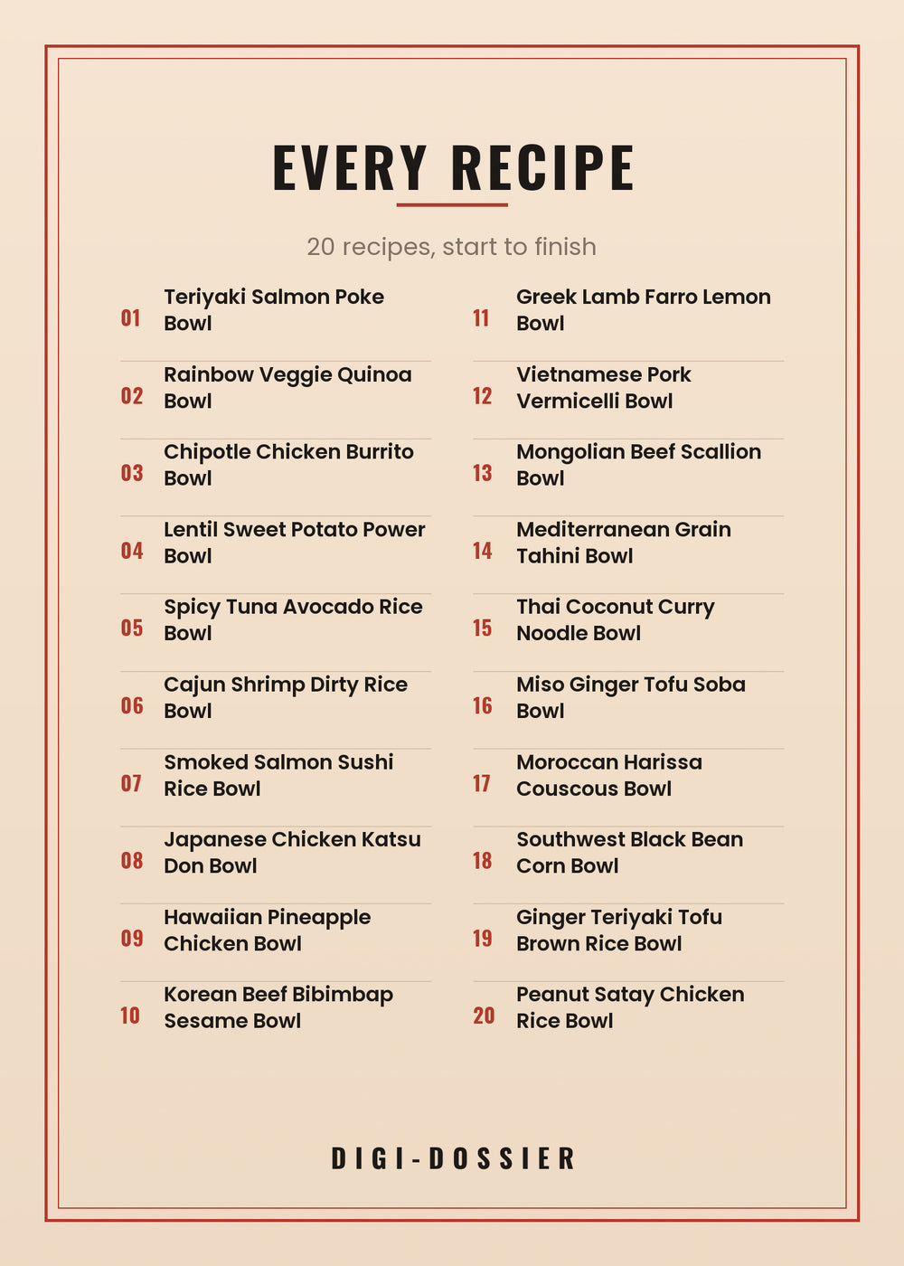 Every recipe in this cookbook