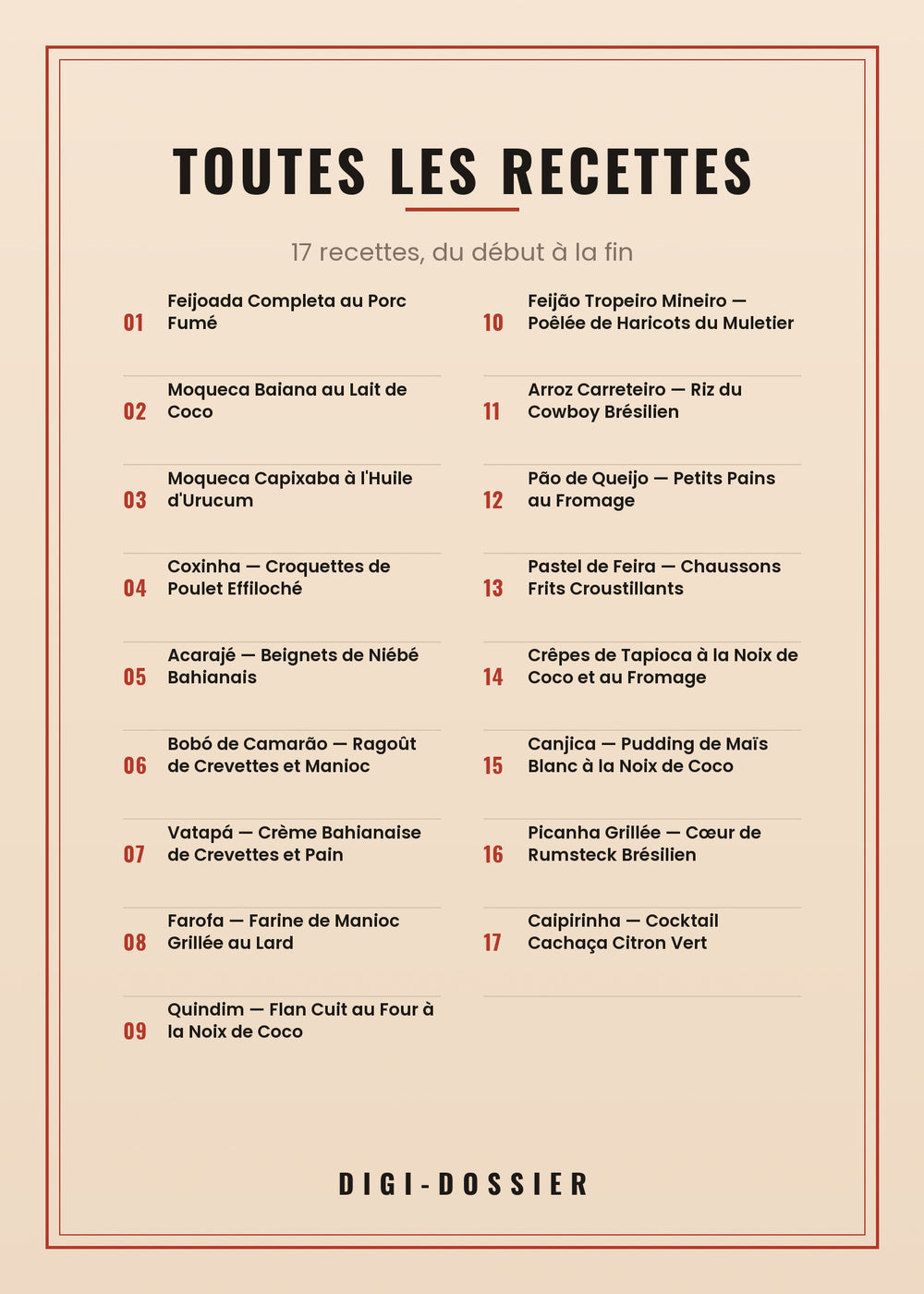 Toutes les recettes de ce livre