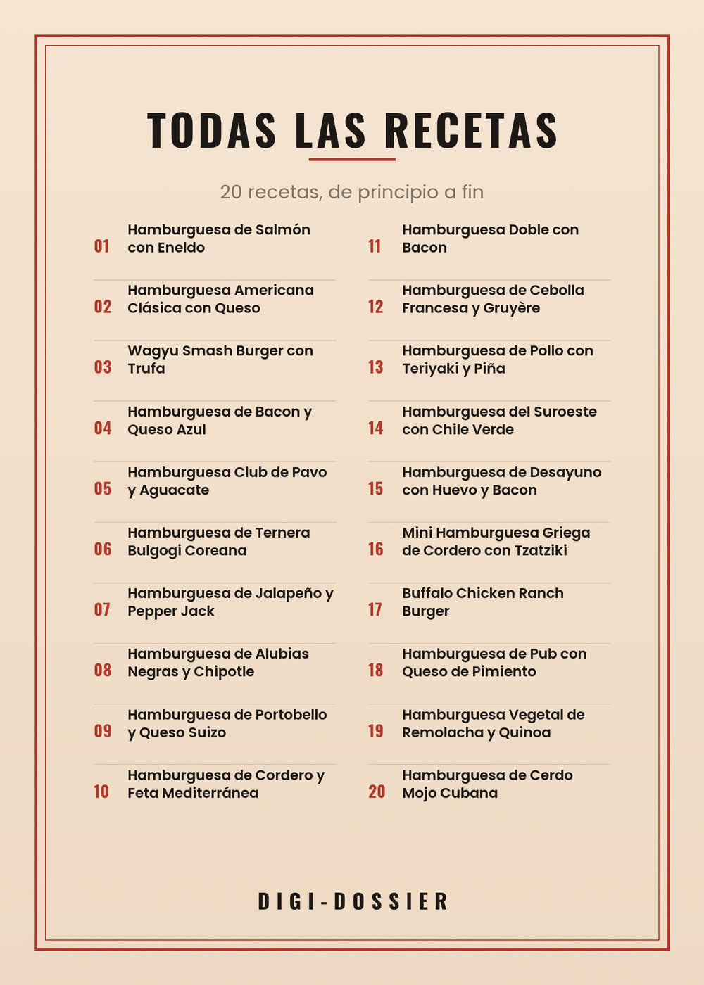 Todas las recetas de este libro