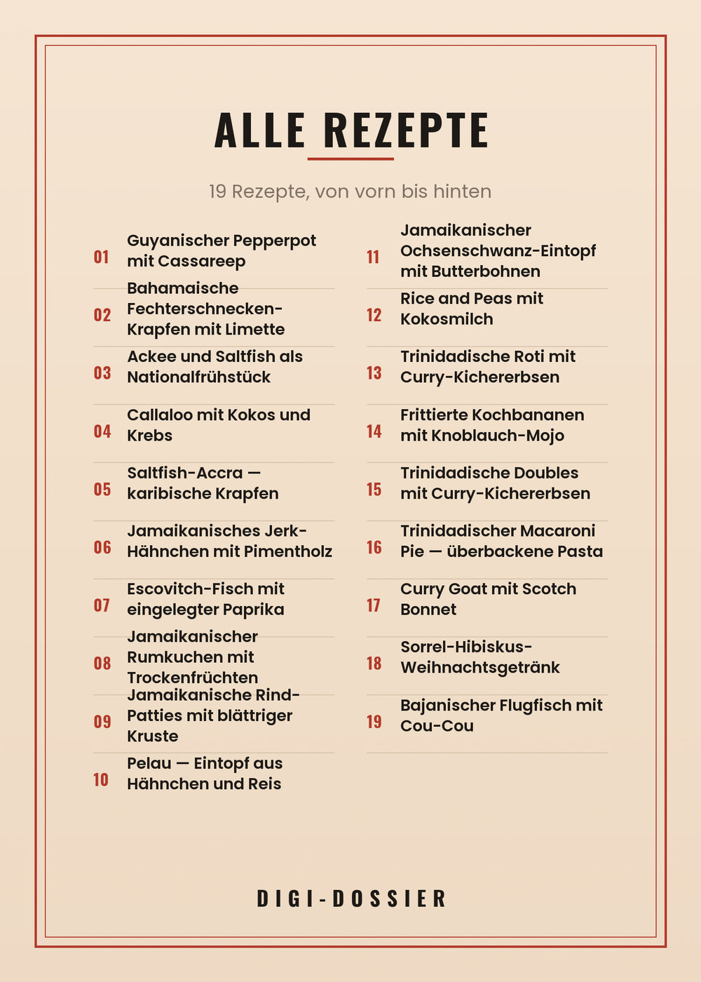Alle Rezepte in diesem Kochbuch