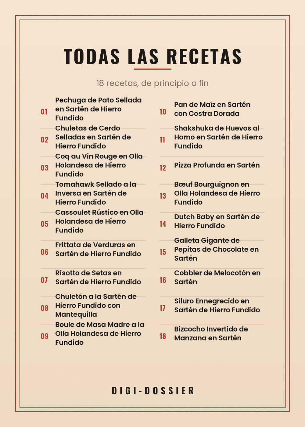 Todas las recetas de este libro