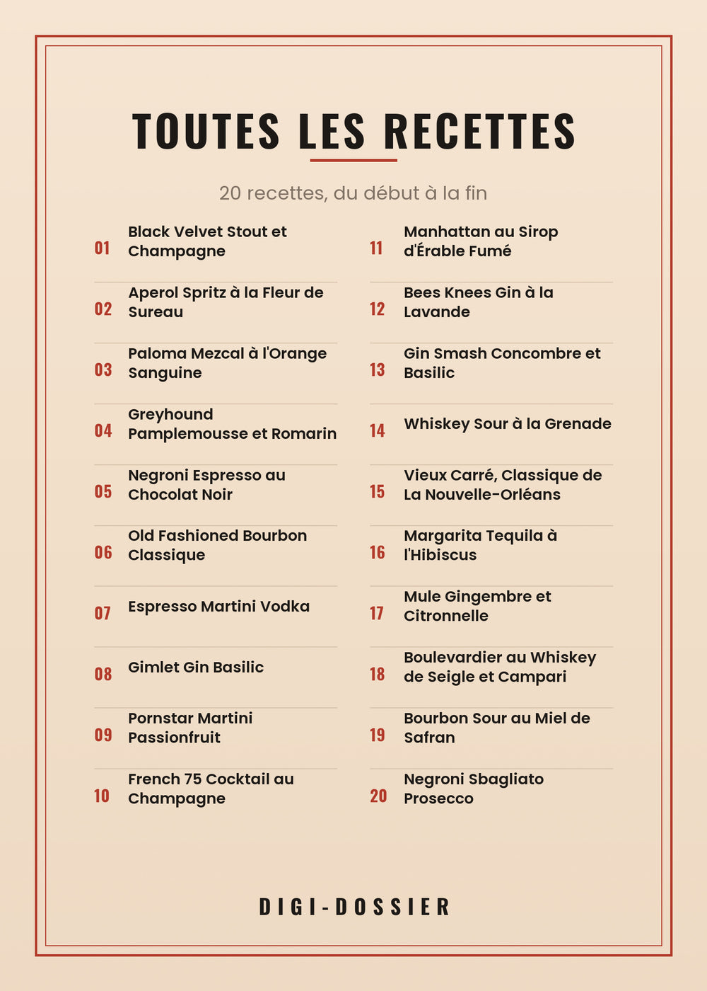 Toutes les recettes de ce livre