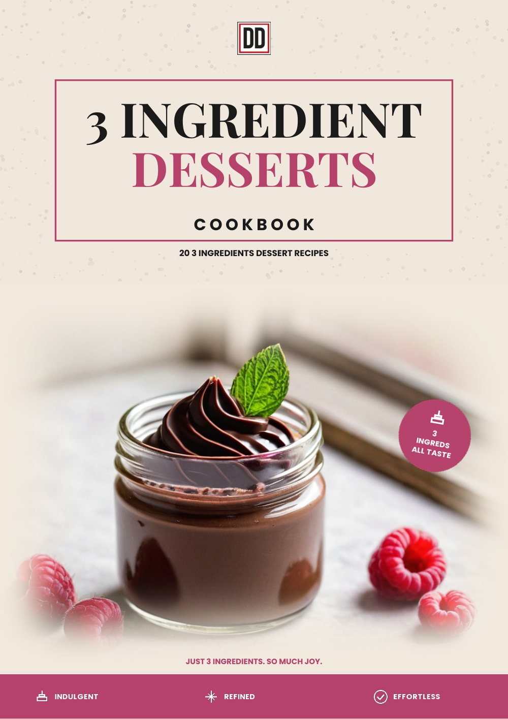 3 Ingredients Dessert