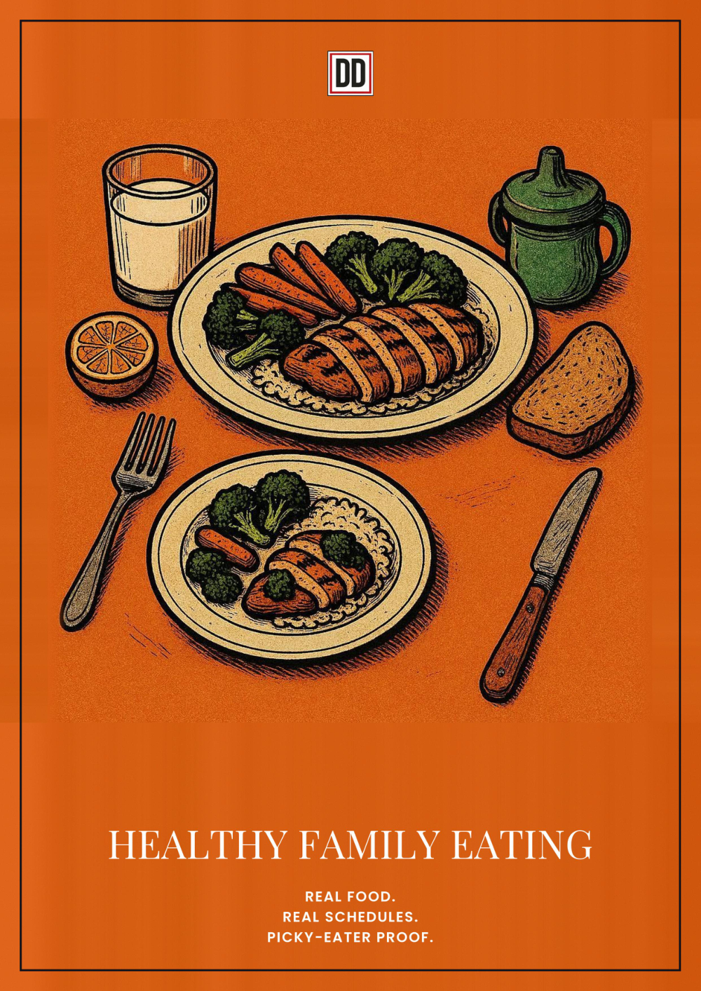 Healthy Family Eating