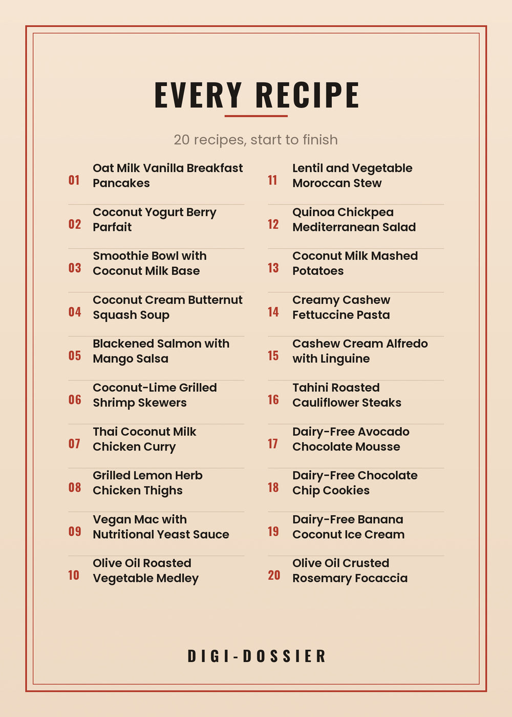 Every recipe in this cookbook