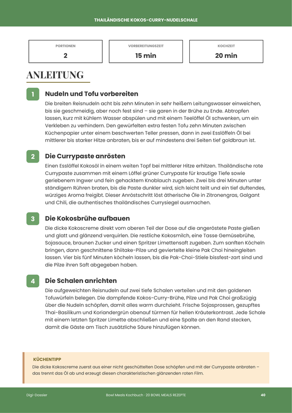Beispiel-Anleitungsseite &mdash; Bowl-Meals-Kochbuch