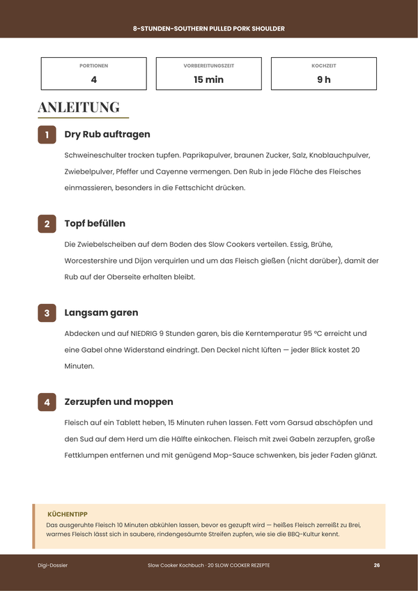 Beispiel-Anleitungsseite &mdash; Schongarer-Kochbuch