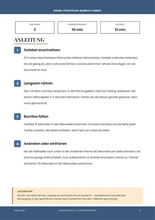Beispiel-Anleitungsseite &mdash; Studenten-Kochbuch