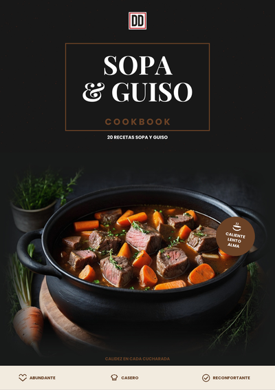 Libro de Cocina de Sopas y Guisos