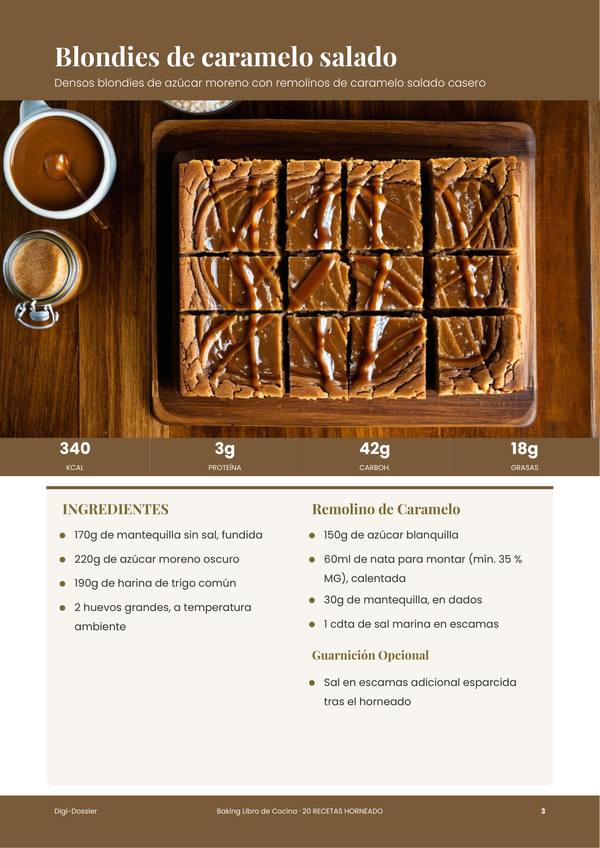 Página de receta de muestra &mdash; Recetario de Repostería