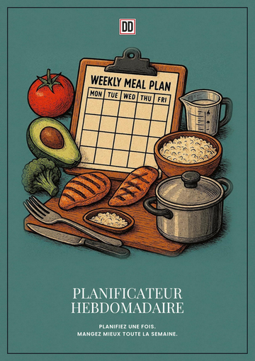 Le Planificateur de Repas Hebdomadaire
