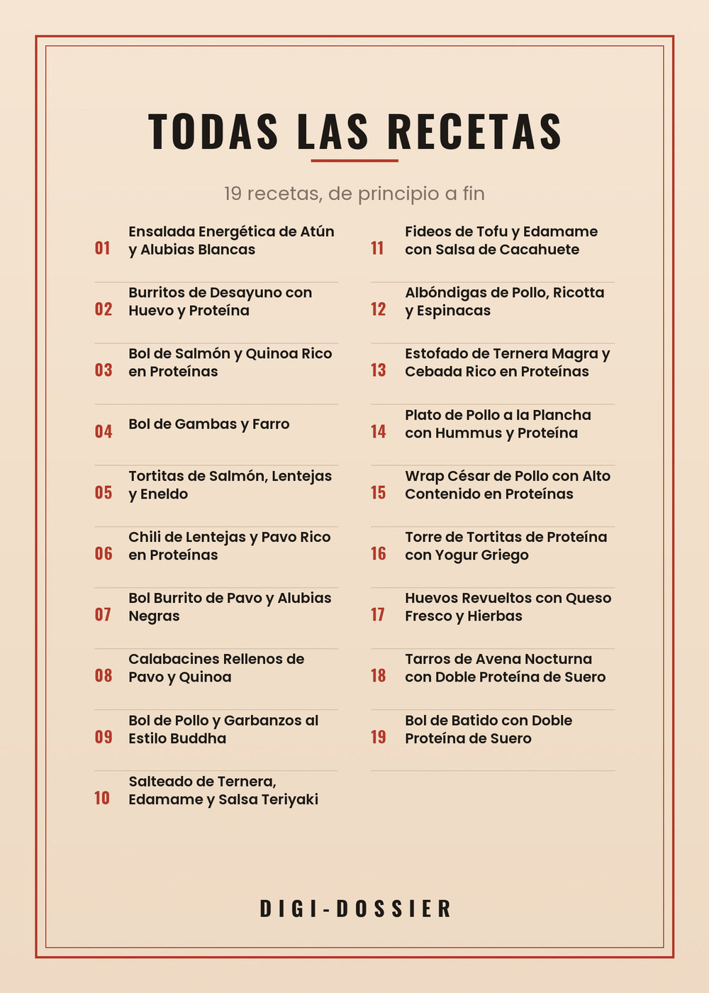 Todas las recetas de este libro