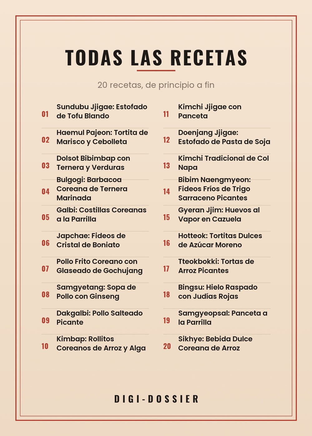 Todas las recetas de este libro
