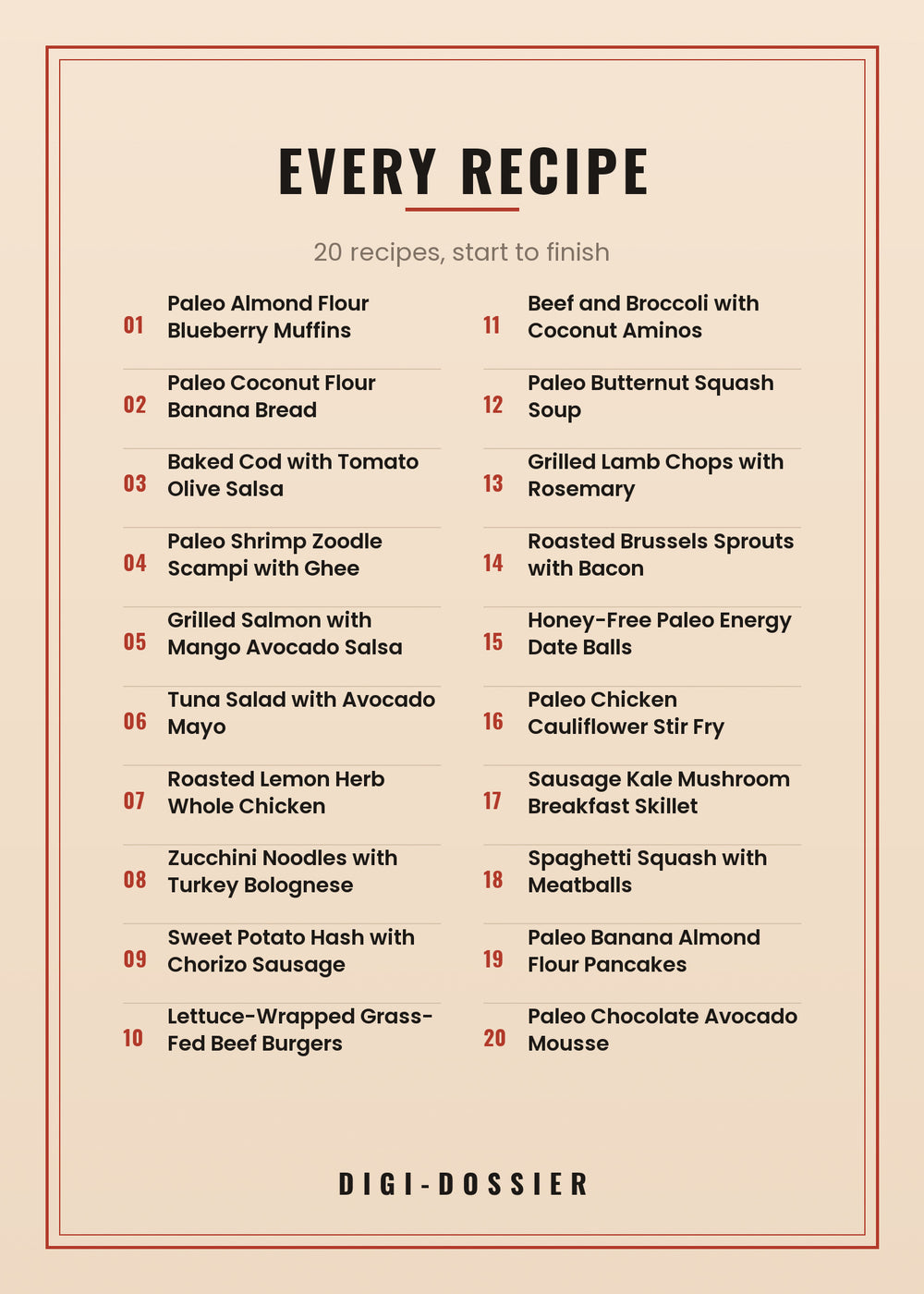 Every recipe in this cookbook