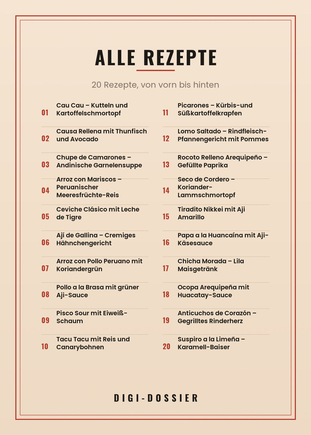 Alle Rezepte in diesem Kochbuch