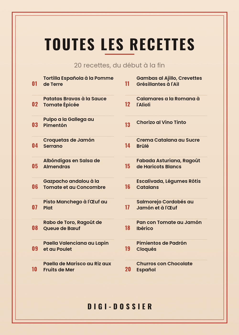 Toutes les recettes de ce livre