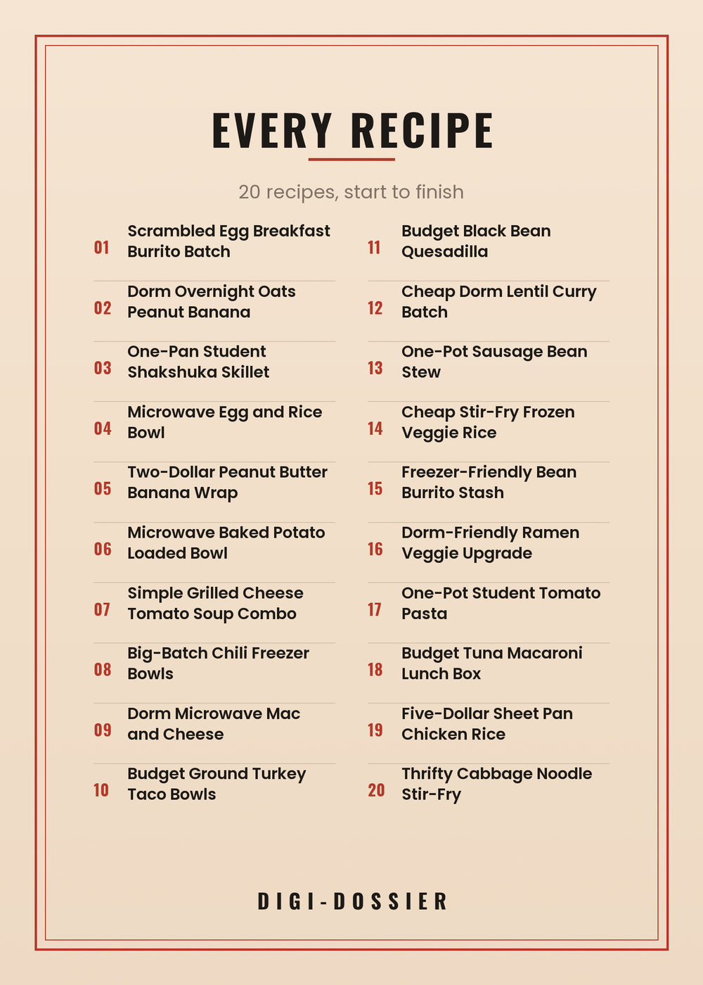 Every recipe in this cookbook