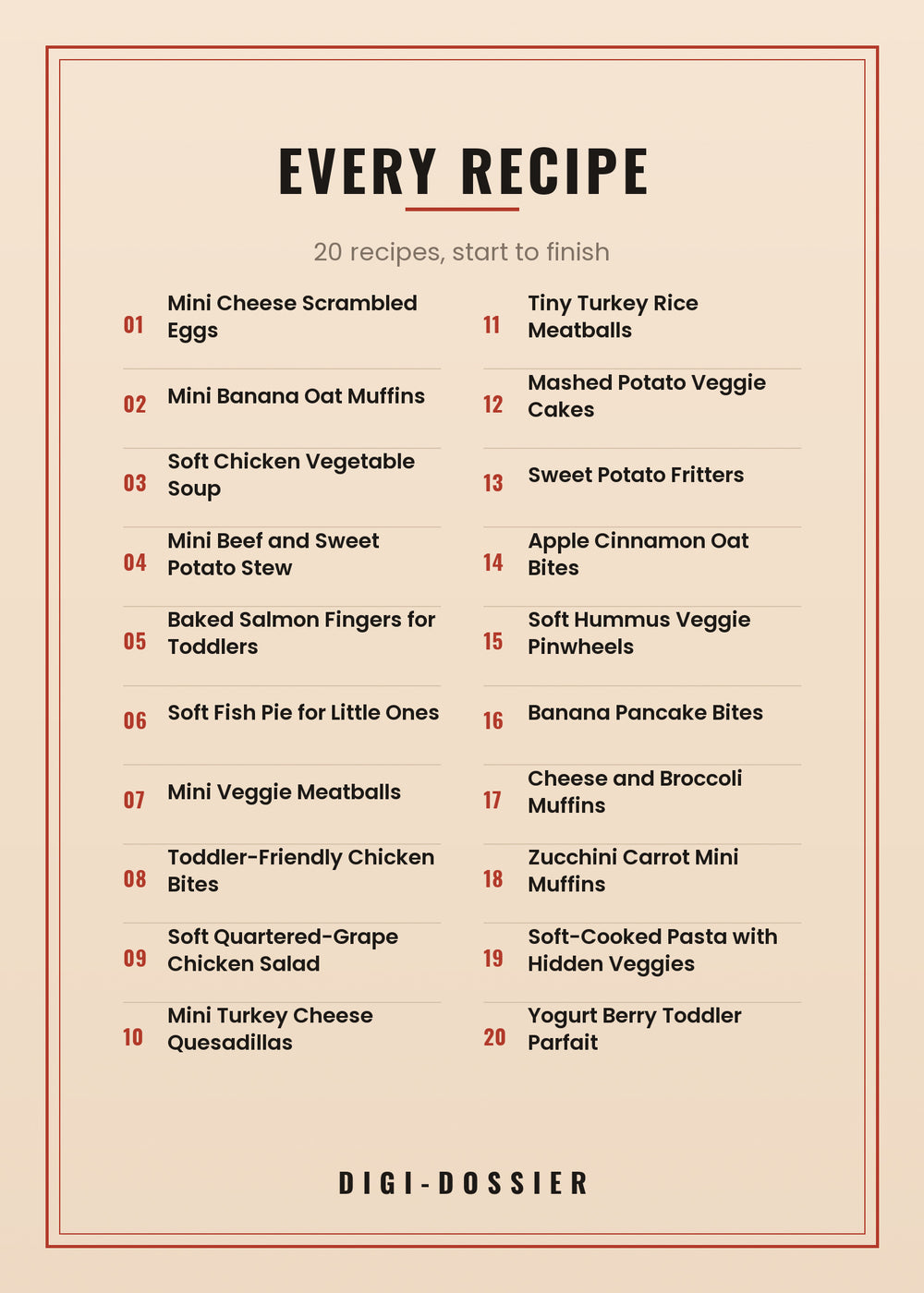 Every recipe in this cookbook